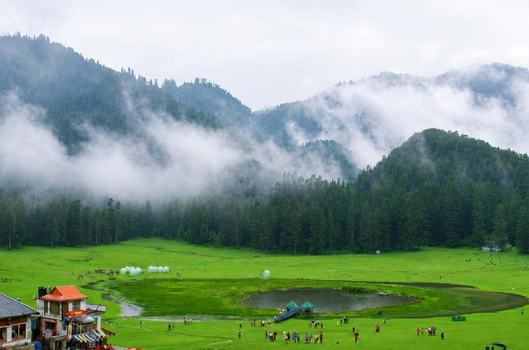 monsoon in Dalhousie